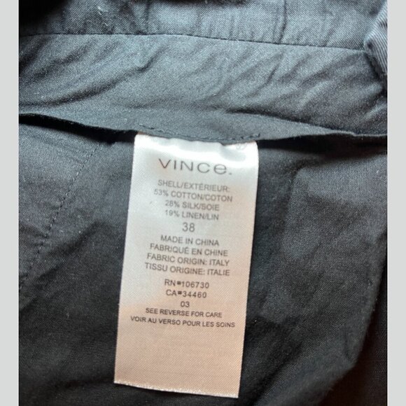 Vince Black Straight Leg Pants - Picture 9 of 12